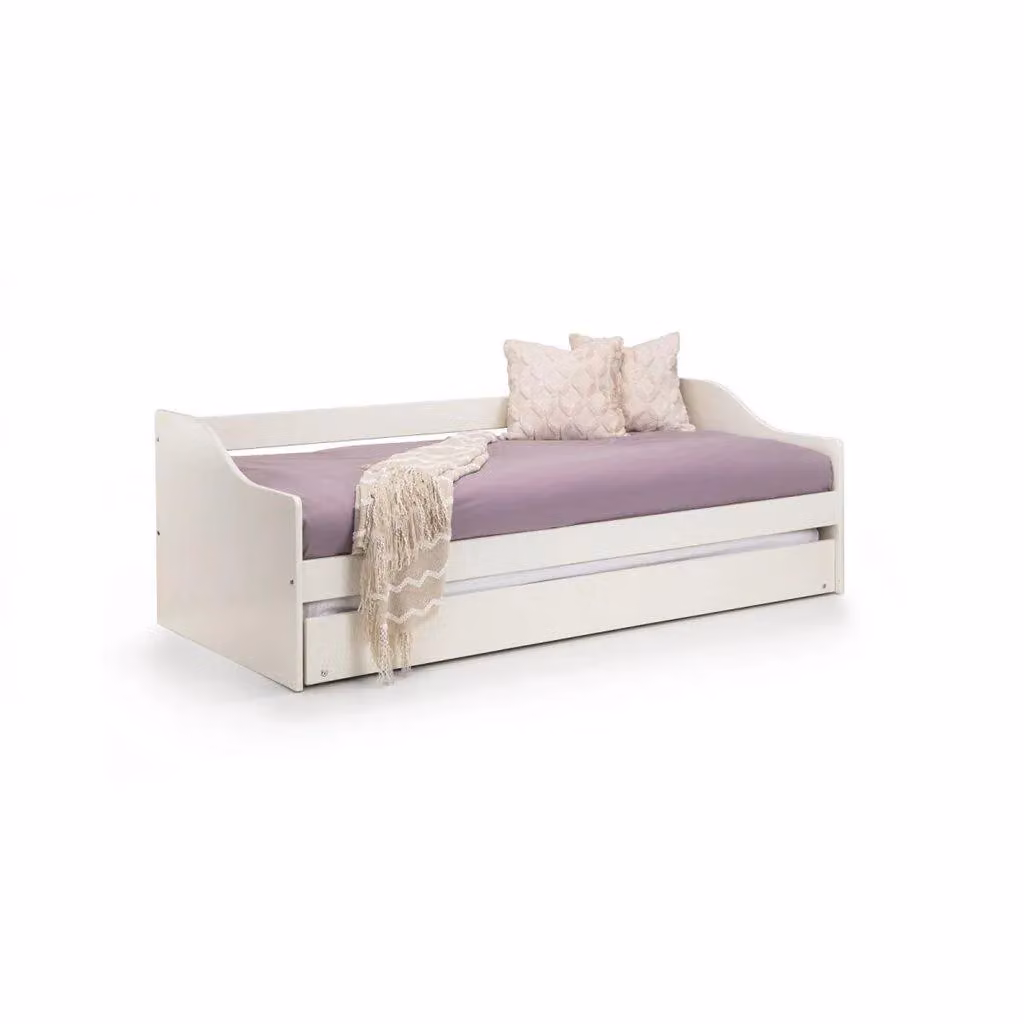 Ashfield Premier Surf White Single Day Bed with Pull Out Bed and Drawers – 3