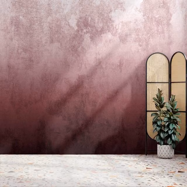 Superfresco Easy Ombre Pink and Red Abstract Mural, W: 300 cm, H: 280 cm – 1