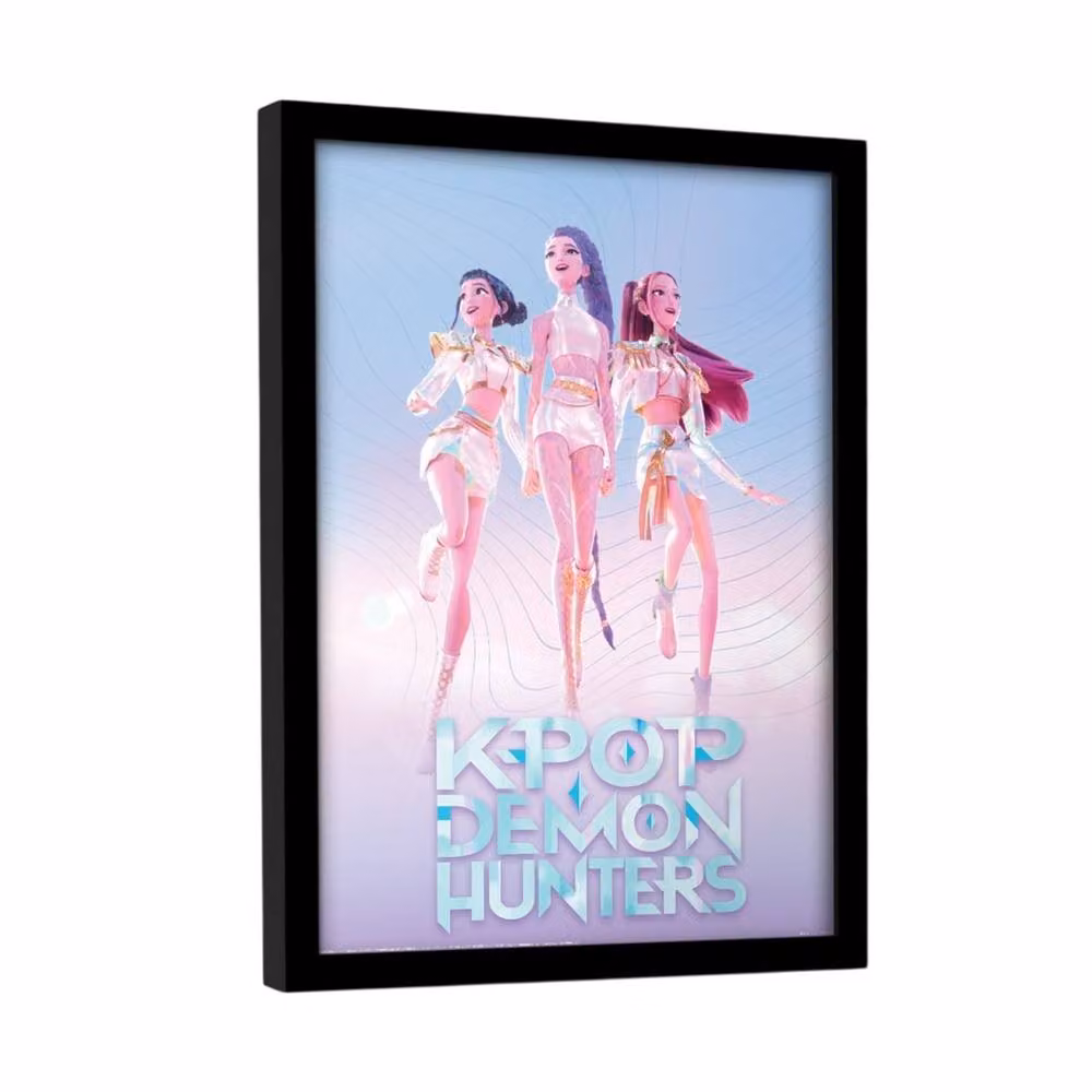 Netflix Trio Multicolour Framed Paper Poster – 3