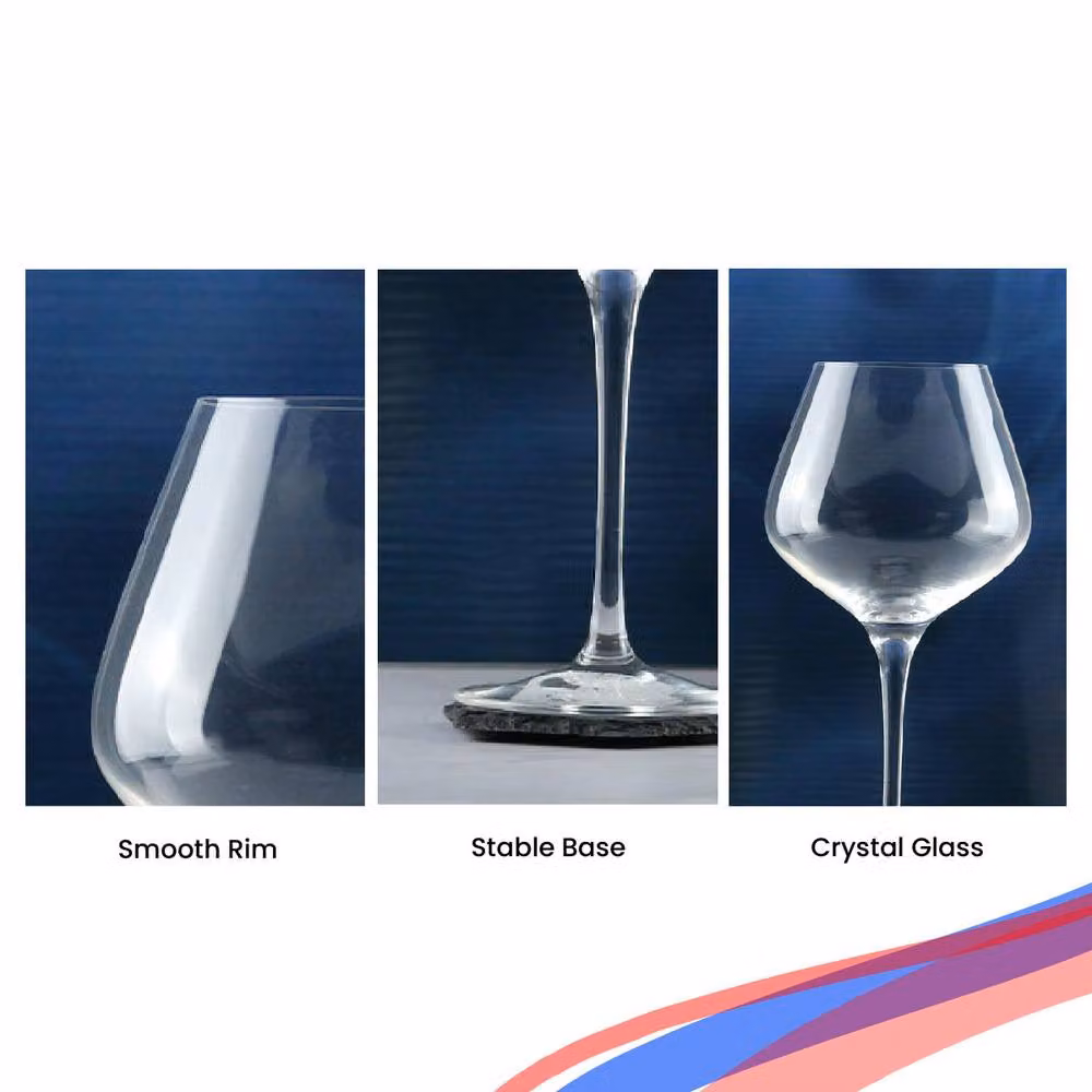 Uniqueful Personalised Engraved Crystal Gin Cocktail Glass, 600ml, Clear – 5