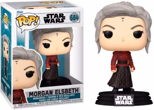 Funko Pop Star Wars Ahsoka Morgan Elsbeth Vinyl Figure 684, Multicoloured
