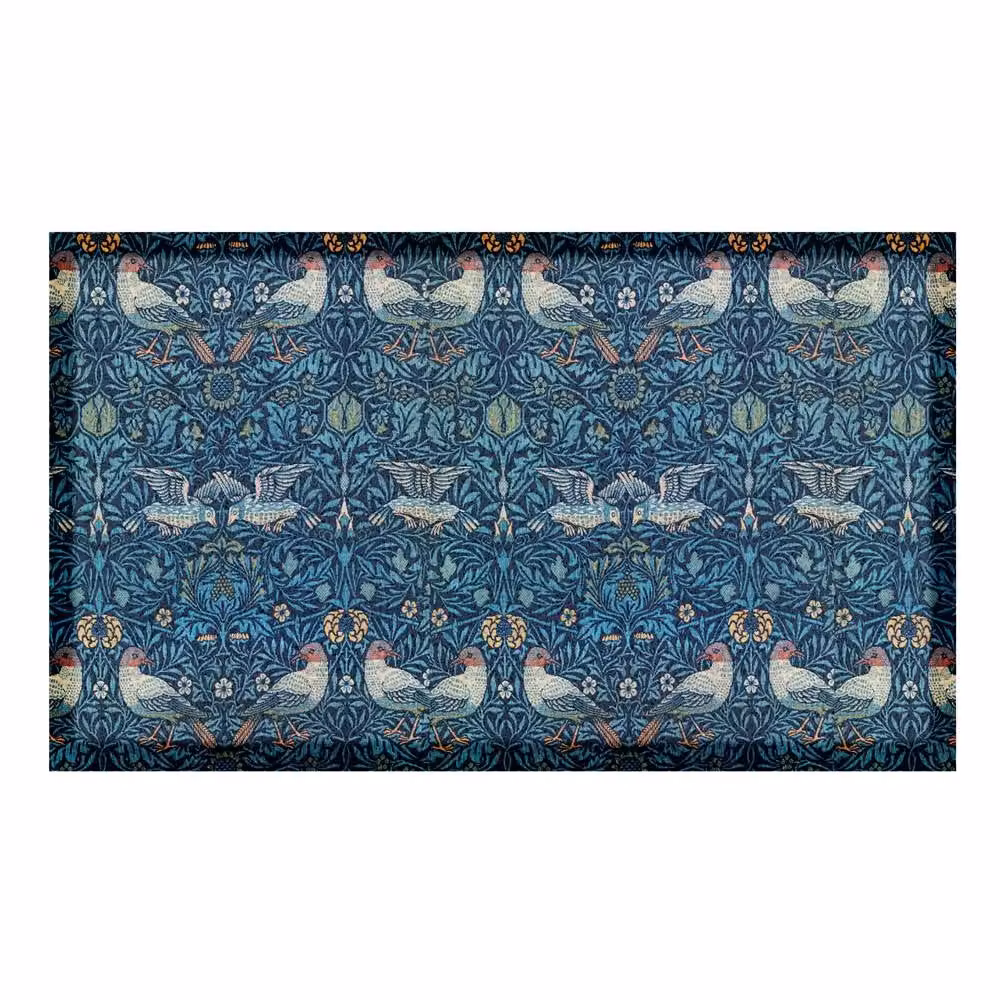 Artsy Mats William Morris Bird Indoor and Outdoor Doormat, Multicolour, W: 70 cm, D: 40 cm – 2