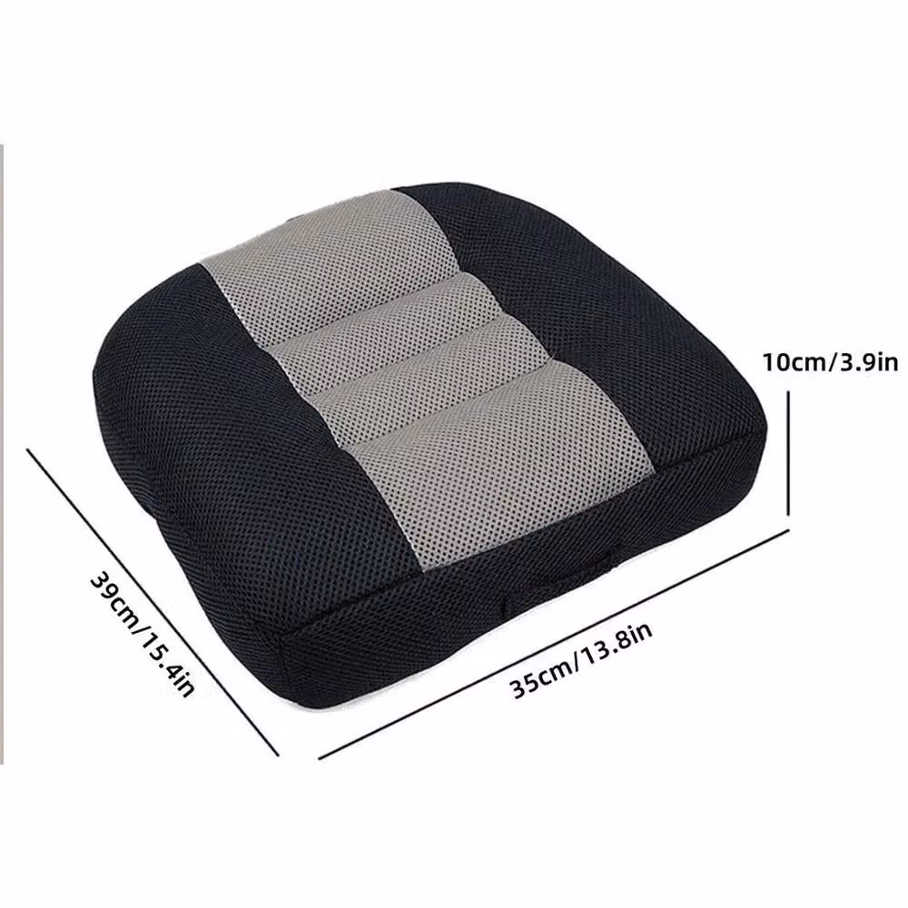 NESTLUNE Adult Car Booster Seat Portable Breathable Cushion in Black, W/D/H: 100 x 190 x 10 cm – 2