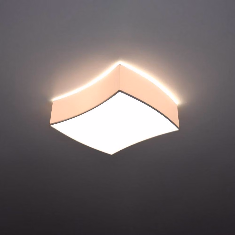 Sollux Lighting Modern White Ceiling Lamp with 2 Lights, W/D/H: 11.5 x 39 x 35 cm – 2