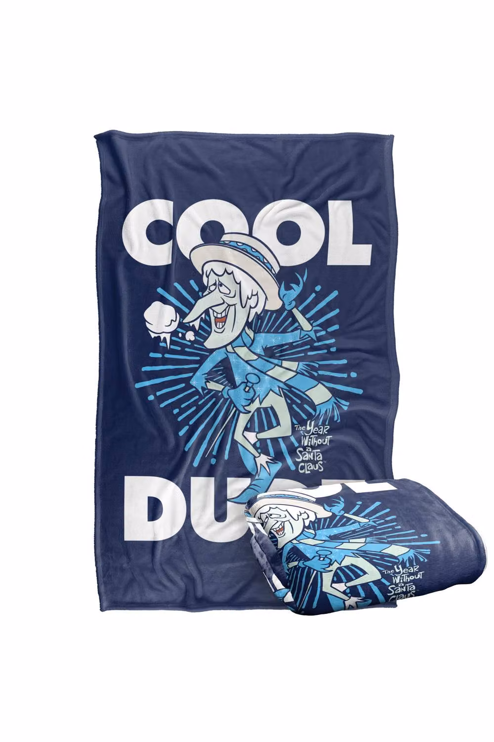 Warner Bros. The Year Without A Santa Claus Cool Dude Silky Touch Super Soft Fluffy Polyester Throw, Multicolour, Extra Large – 2