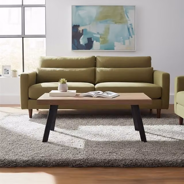 Orsina Modern Rectangular Coffee Table by Interiors by Premier in Brown and Black – 1