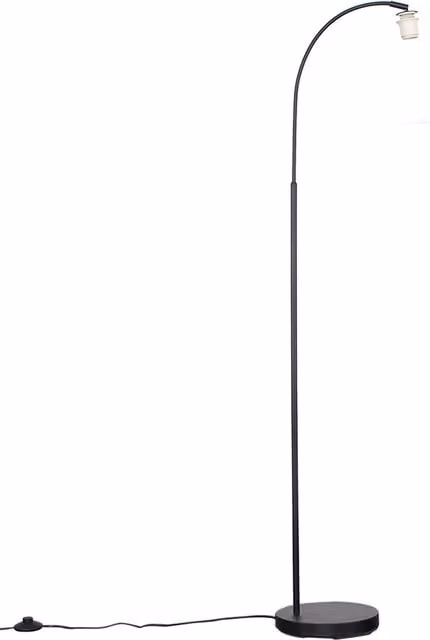 ValueLights Modern Black Metal Arc Floor Lamp Base