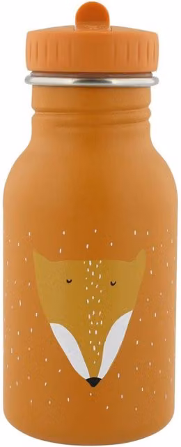 Trixie Mr. Fox Leak-Proof Water Bottle, 350ml, Orange