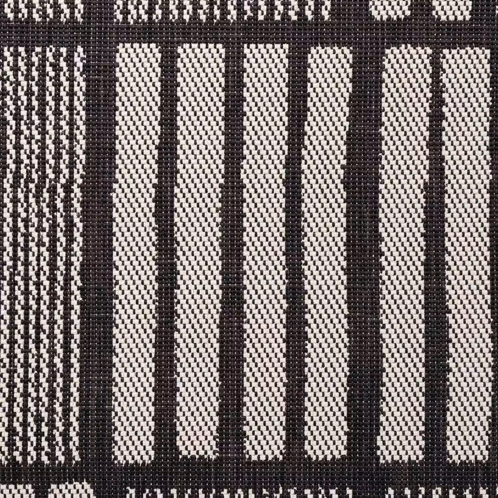 Ted Baker Allington Geometric Reversible Flatweave Indoor Outdoor Rug in Black, W: 200 cm, D: 300 cm – 3