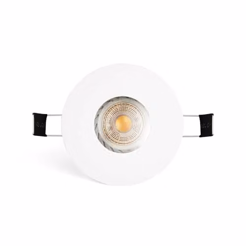 Netlighting Niva Round Recessed Outdoor Downlight White GU10 IP65