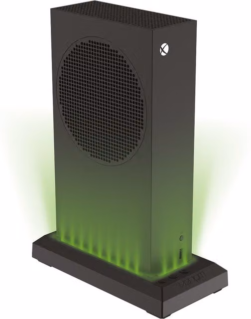 Venom Multi-Colour LED Light-up Console Stand for Xbox Series S in Black