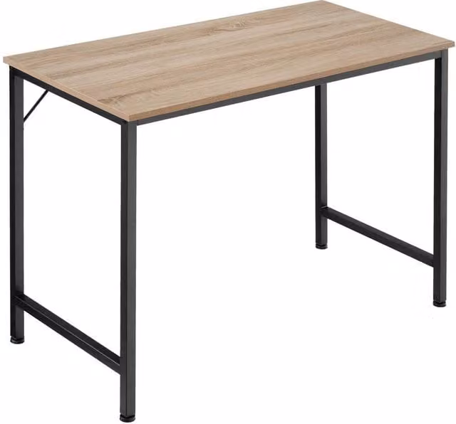 tectake Jenkins Writing Desk in Light Oak
