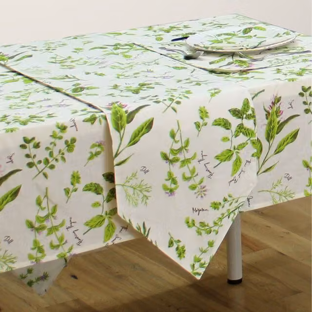 Kitchenwise Herb Garden Floral Table Runner in Multicolour
