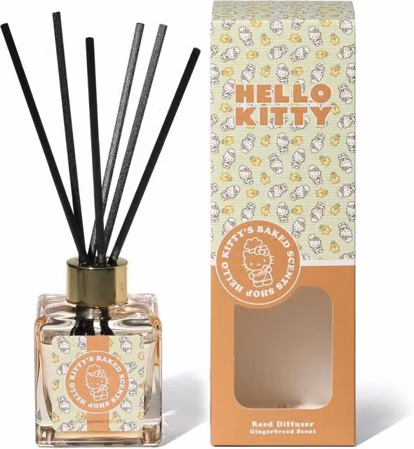 Hello Kitty Gingerbread Reed Diffuser, 100ml, Brown – 1