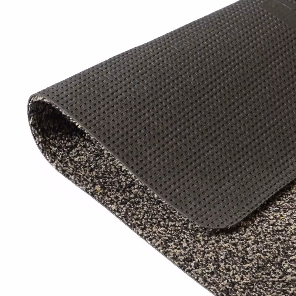 JVL Tanami Machine Washable Non-Slip Barrier Mat and Runner Set, Anthracite Grey, W: 50 cm, L: 150 cm – 4