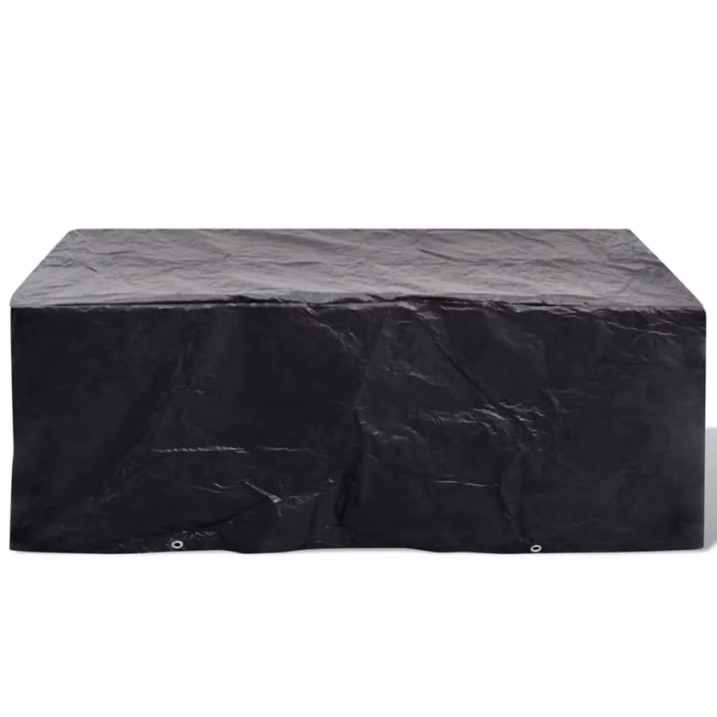 Berkfield Home Garden Furniture Cover with 8 Eyelets, Black, W: 200 cm, D: 160 cm, H: 70 cm – 4