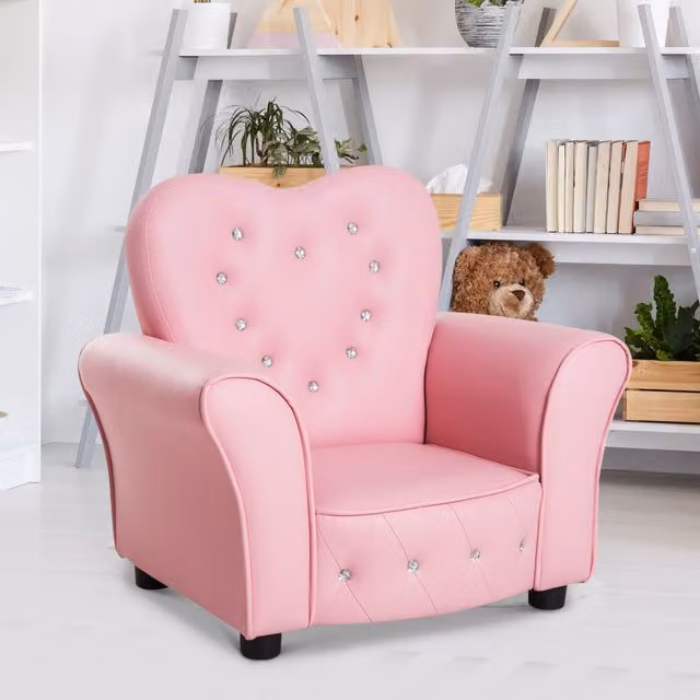 HOMCOM Kids Mini Sofa in Pink