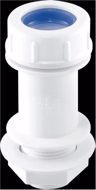McAlpine R33 3/4 inch Tank Lid Adaptor for Expansion Pipe, White
