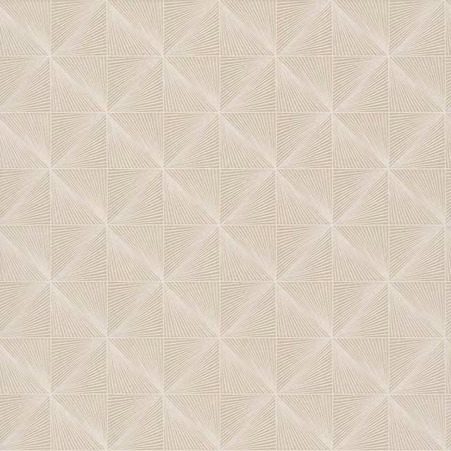 Grandeco Boutique Thuya Metallic Geo Embossed Abstract Art Deco Wallpaper in Beige