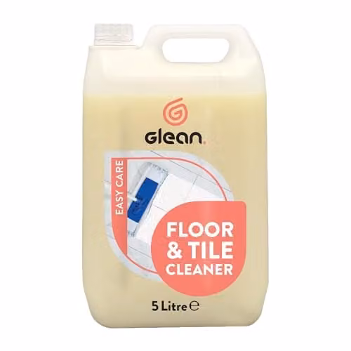 GLEAN Easy Care Floor and Tile Cleaner 5 l pH Neutral Multi-Surface Cleaning Solution for Ceramic, Porcelain, Stone, Laminate and Wood