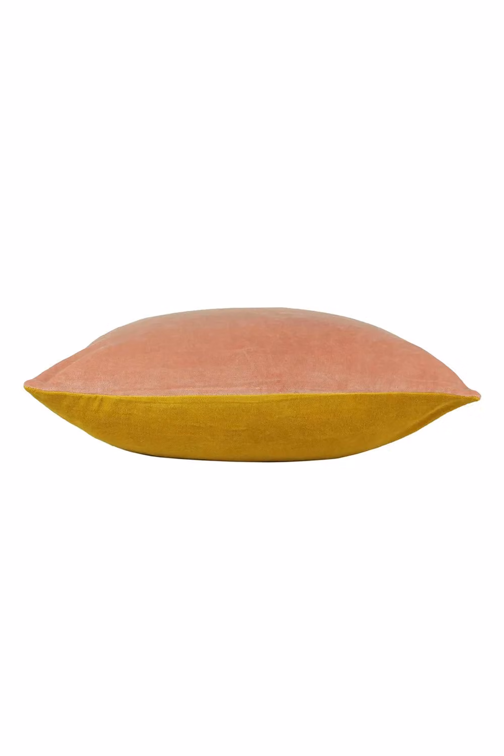 Furn Tanda Soft Velvet and Cotton Square Cushion in Pink, W/D/H: 50 x 50 x 50 cm – 1