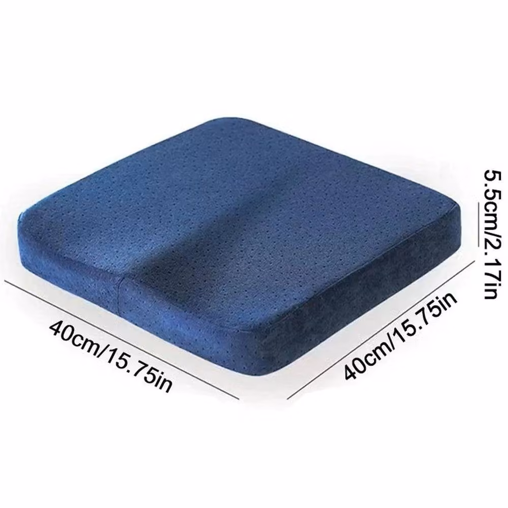 FORGEVIO Memory Foam Seat Cushion for Adults, Blue – 2