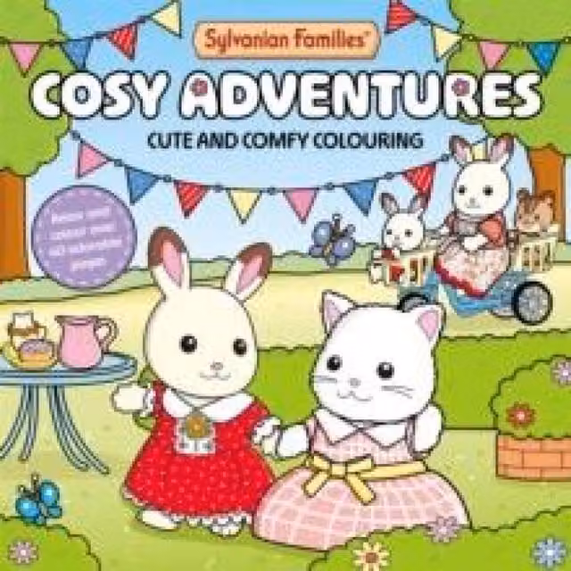 Macmillan Children's Books Sylvanian Families Cosy Adventures Multicolour Colouring Book for Children