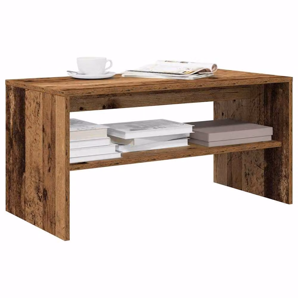 Berkfield Home Rustic TV Cabinet in Brown, W/D/H: 80 x 40 x 40 cm – 2