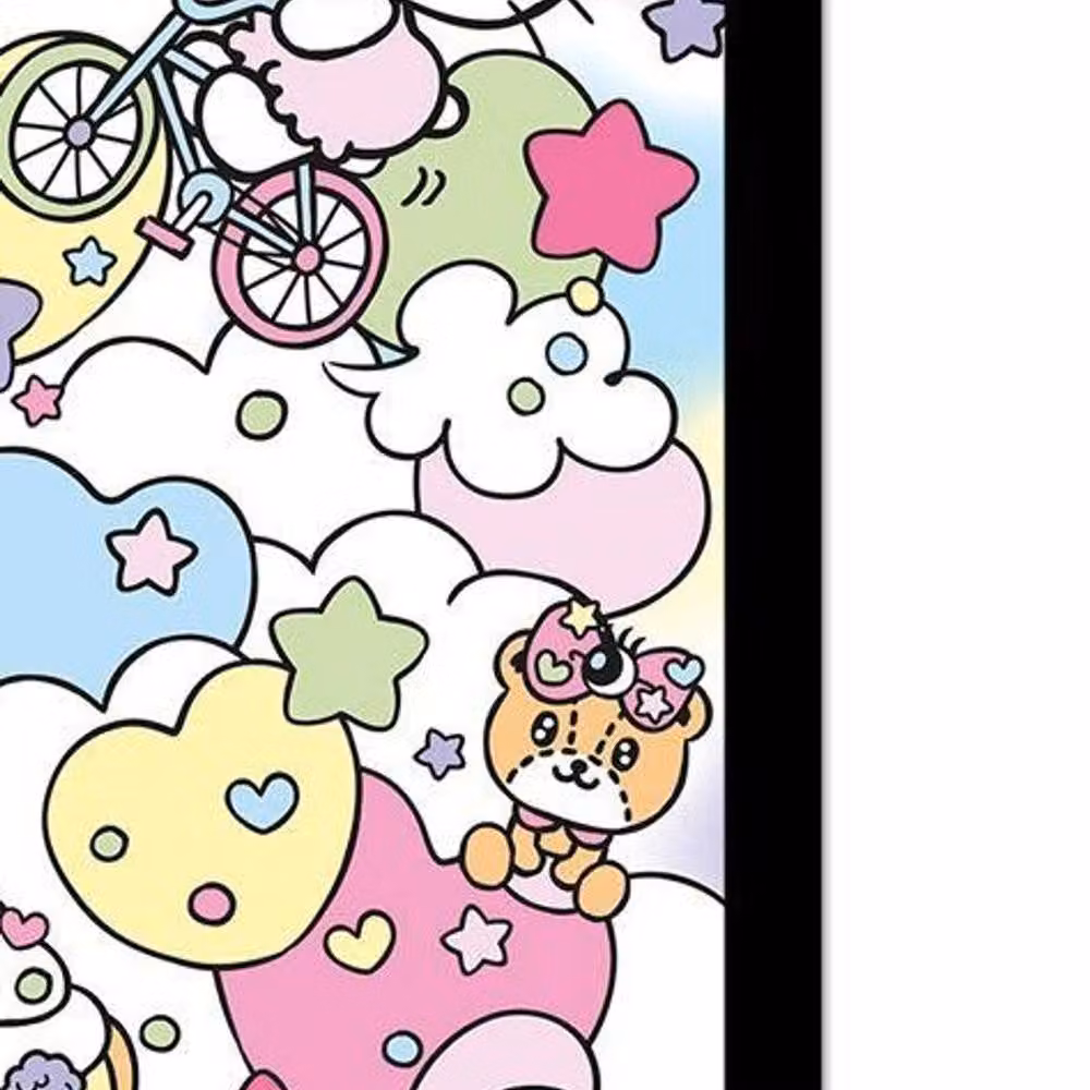 Hello Kitty Harajuko Multicolour Framed Paper Wall Poster – 2