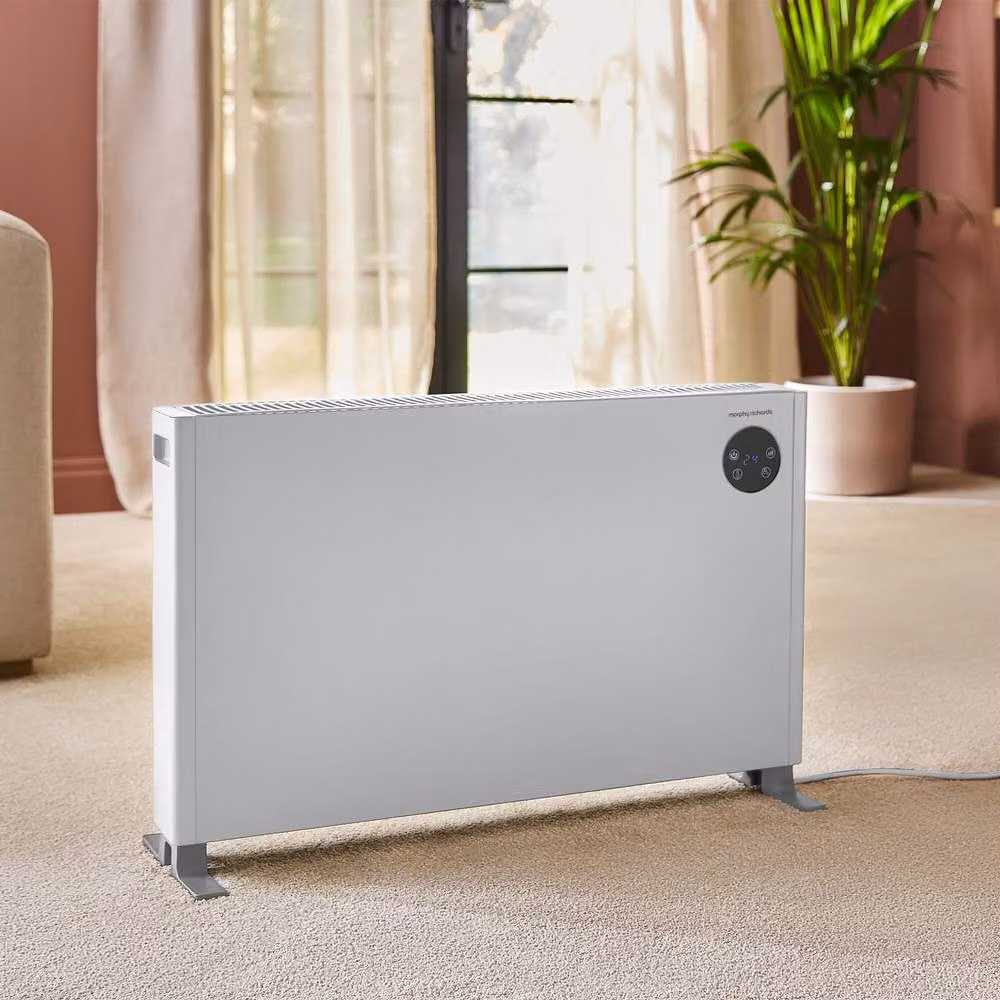 Morphy Richards HeatFlux 2kW Digital Convector Heater with Remote Control, White – 2