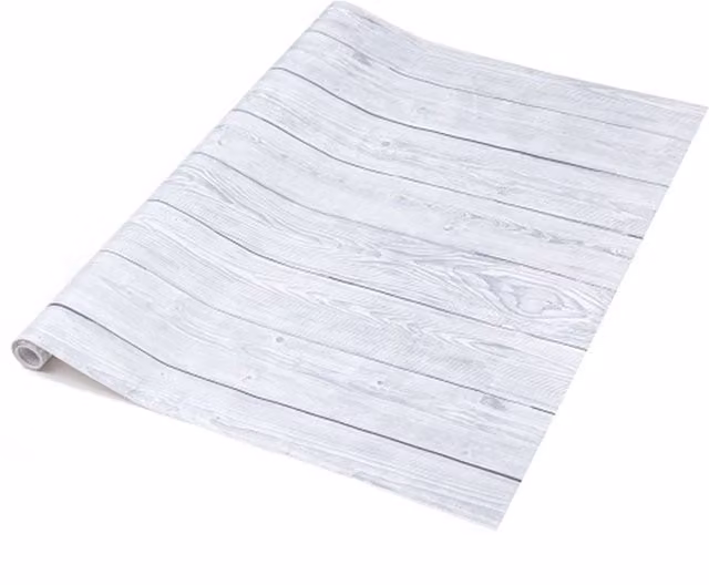 D-C-Fix Shabby Wood Self Adhesive Vinyl Wrap Film in Grey, W: 67.5 cm x H: 100 cm – 1