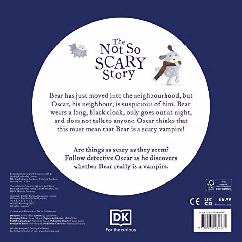 The Not So Scary Story by DK, Multicolour Paper Book – 2
