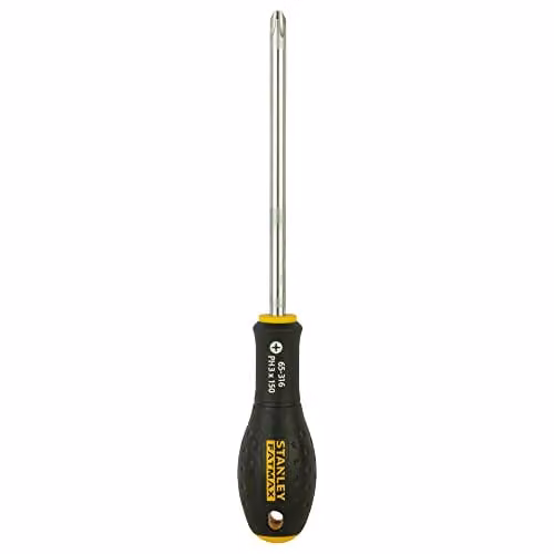 Stanley FatMax Phillips PH3 Manual Screwdriver, Yellow and Black, 150 mm