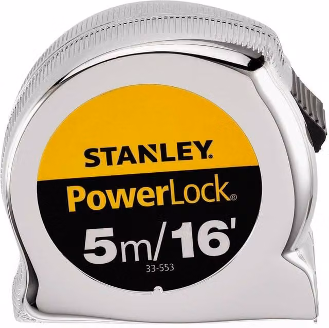 Stanley Powerlock Tape Measure in Silver – 1