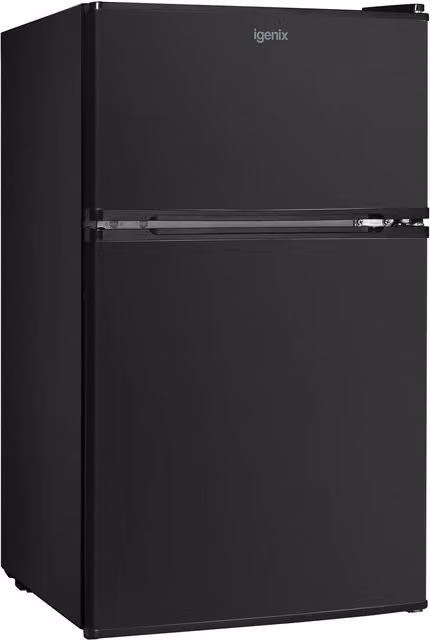 Igenix Under Counter Fridge Freezer, 87 Litre, Black – 1