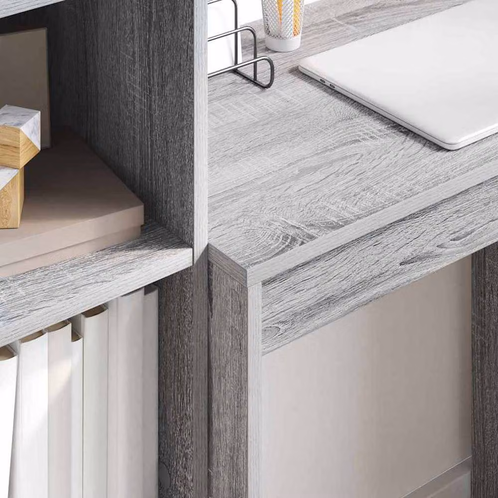 Berkfield Home Writing Desk in Grey Sonoma, W/D/H: 70 x 40 x 76 cm – 3