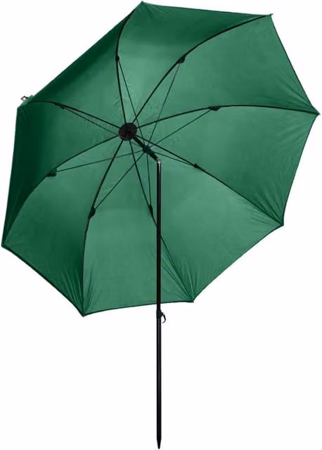 Berkfield Home Fishing Umbrella in Green, W: 240 cm, D: 210 cm – 1