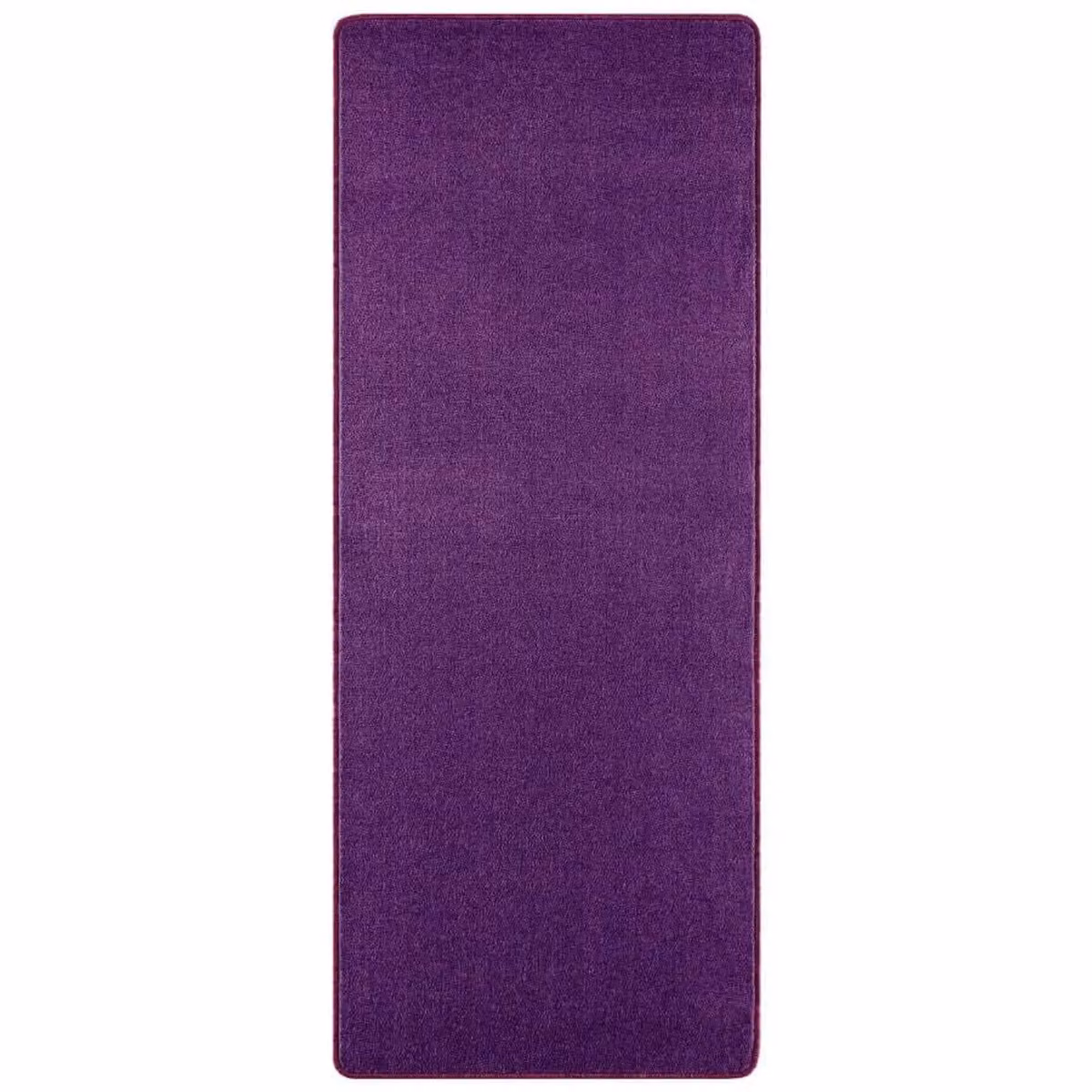 THE RUGS Plain Design Modern Rectangular Rug in Purple, Machine Woven Polypropylene, W: 80 cm, L: 300 cm – 4