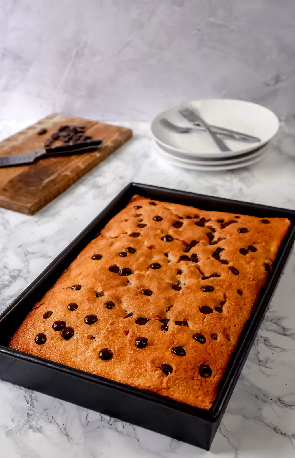 MasterClass Non-Stick Rectangular Carbon Steel Baking Sheet, Grey, W: 35 cm, D: 24 cm, H: 1 cm – 5