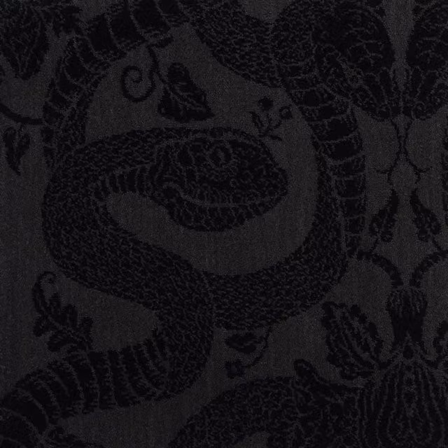 House of Hackney Anaconda Wool Rug in Black