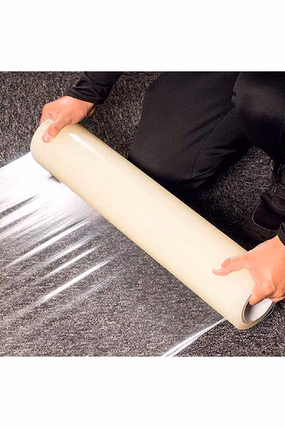 Living and Home Transparent Self Adhesive Non-Slip Protective Film in Clear – 2