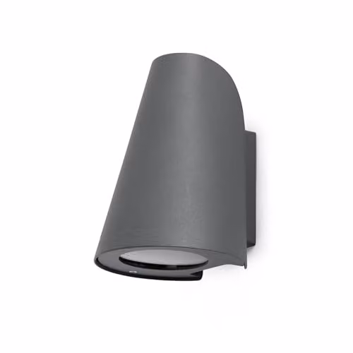 Netlighting Tinia Outdoor Wall Light Dark Grey IP44 E27 – 1