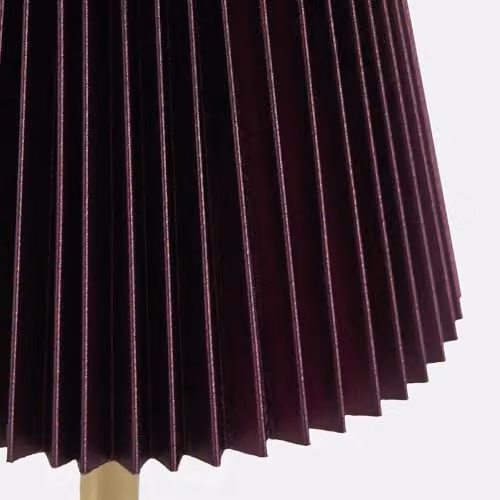 OHS Rechargeable LED Cordless Table Lamp with Touch Control in Burgundy and Gold/Brass – 2