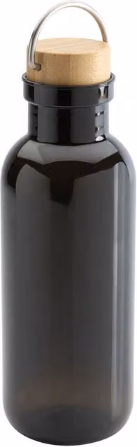 XD Design RPET Leakproof Water Bottle with Carry Handle, Black, 680ml – 1