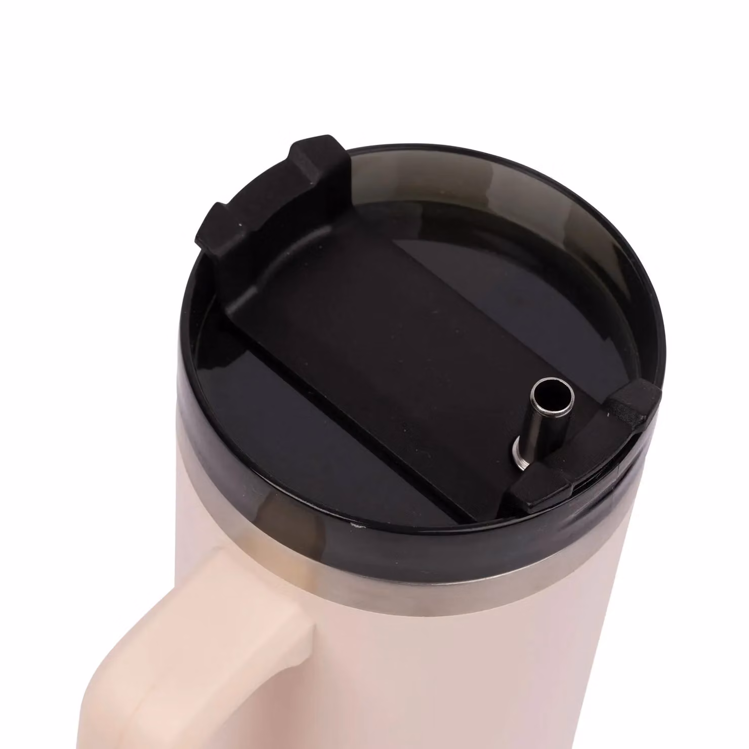 Trespass Bigup Stainless Steel Mug with Lid in Pink – 2