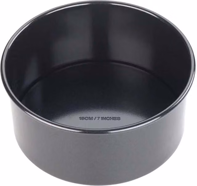 Tala Performance Round Non-Stick Cake Tin, Black, Depth: 18 cm