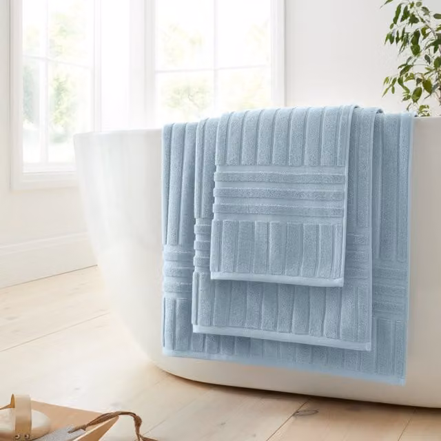 Bianca Hotel Cotton Bath Sheet Blue W/H: 100 x 150 cm