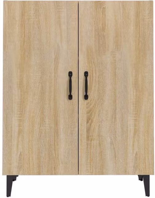 Berkfield Home Sonoma Oak Sideboard in Brown, W/D/H: 70 x 34 x 90 cm – 1