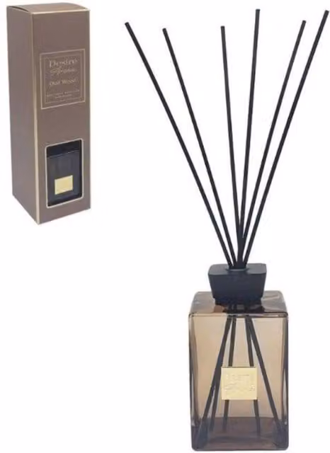 KDMD Oud Wood Reed Diffuser, Brown, 1 l – 1