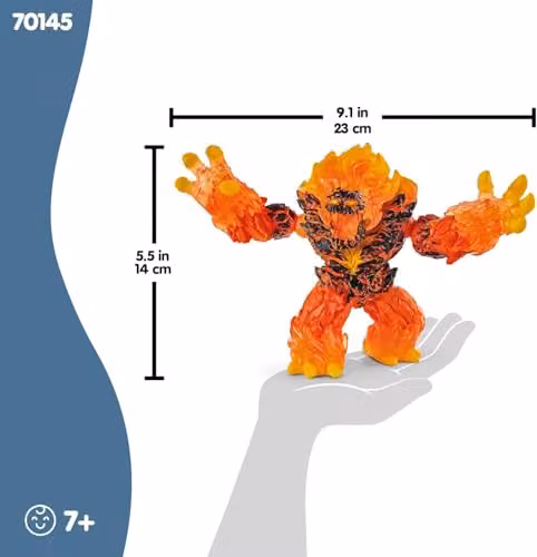 Schleich Eldrador Lava Smasher Orange Fully Articulated Fantasy Toy Figurine – 4